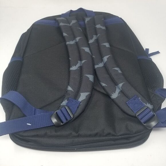 NWT. DC The Batman Backpack. Black. Red. Full size. - Picture 7 of 14